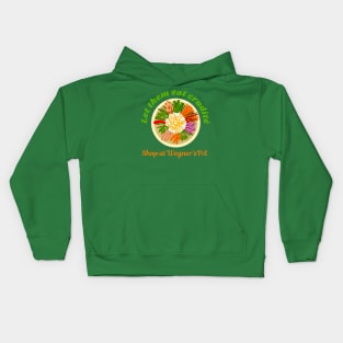 Let Them Eat Crudite - Shop At Wegner's PA - Funny Political Slogan Kids Hoodie